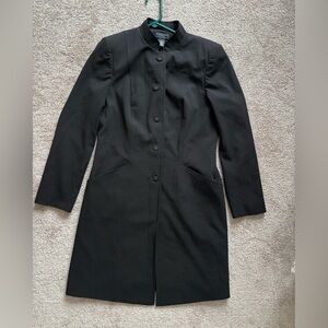 Elegant Black Long Coat